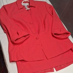 Jessica Howard Classic Red Blazer